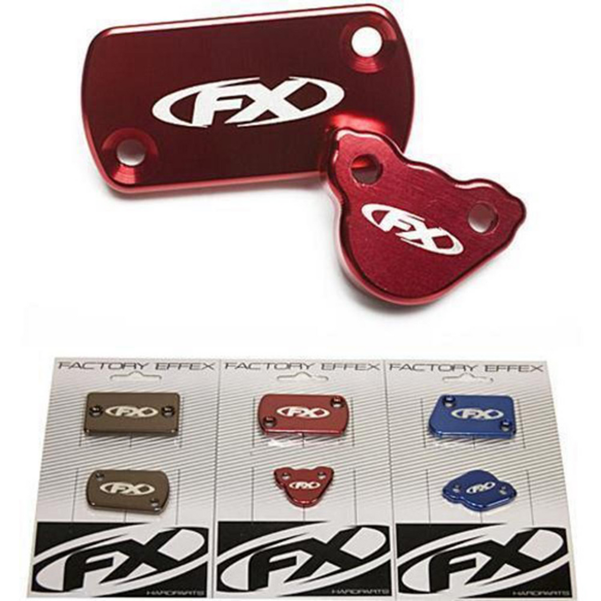 Factory Effex Fx Brake Reservoir Kits (Frontand Rear Reservoir Covers) 466040