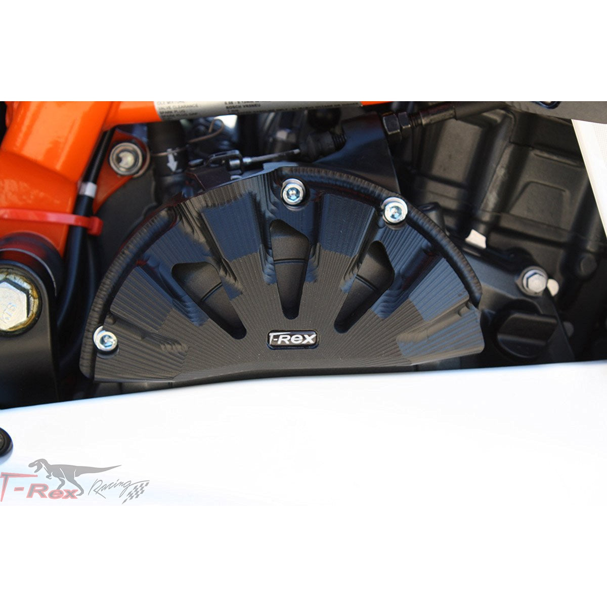 T-rex racing  no cut frame front axle sliders case covers spools ktm rc 390 16-20