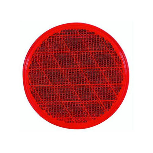 Optronics Reflector Round Red OP218