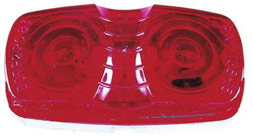Peterson Clearance Light Two Bulb Red PM138