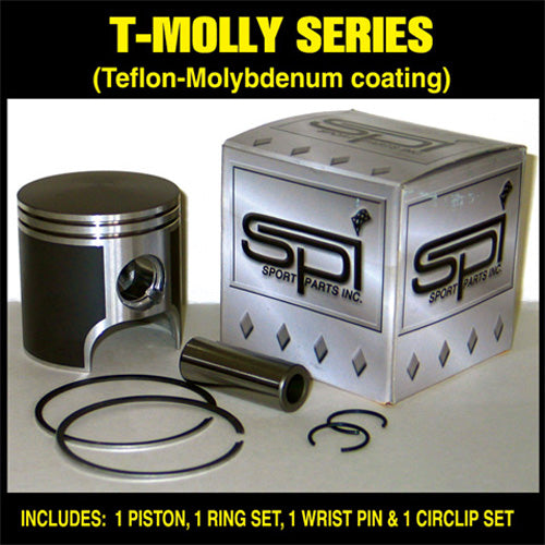 Spi Oem Style Piston Kit With Rings  Teflon Coated .020 9784P2