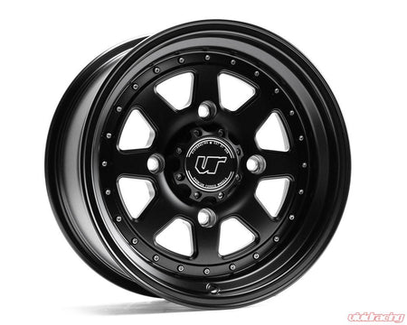 VR Forged D15 Polaris RZR Front or Rear Wheel Matte Black 15x7.0 +13mm 4x156