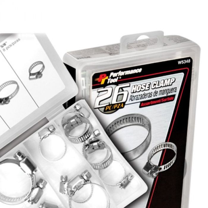 Performancetool Hose Clamp Kit 26 Pc W5348