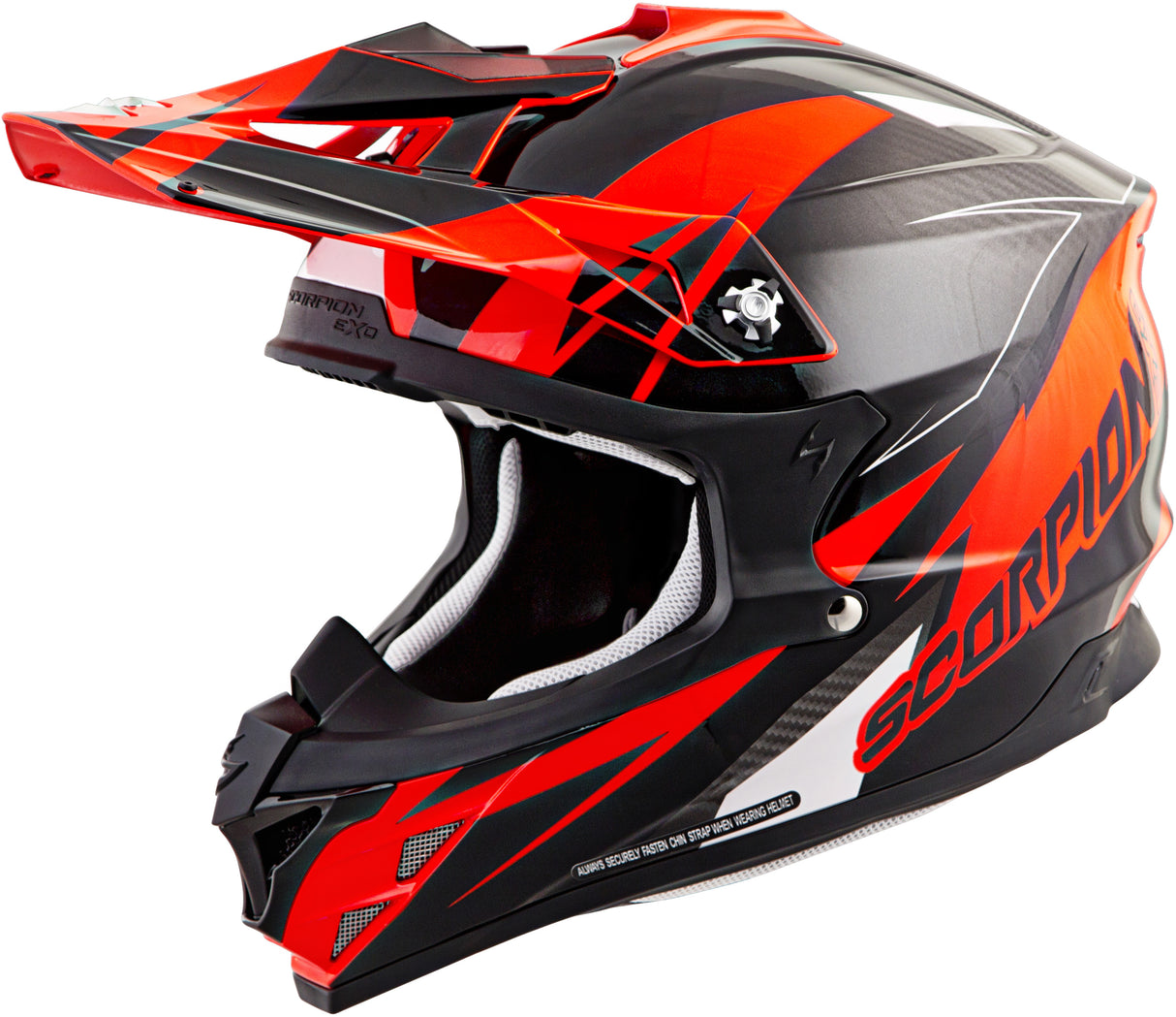 SCORPION EXO Vx-35 Off-Road Helmet Krush Neon Orange Sm 35-1803
