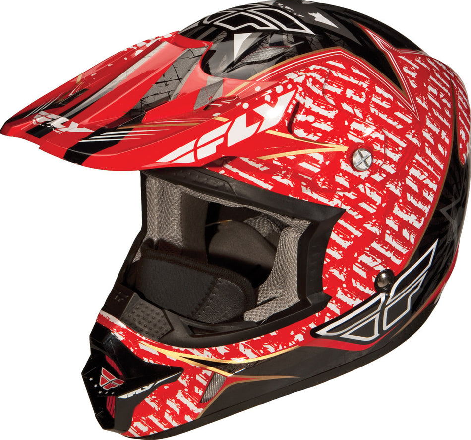 FLY RACING Aurora Helmet Red S 73-4912S