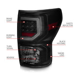 Anzo 07-11 Toyota Tundra Full LED Tailights Black Housing Smoke Lens G2 (w/C Light Bars) 311387