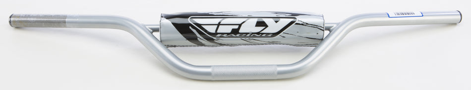 FLY RACING 1010 Carbon Steel Handlebar Mini Silver MOT-110X-PC-SL