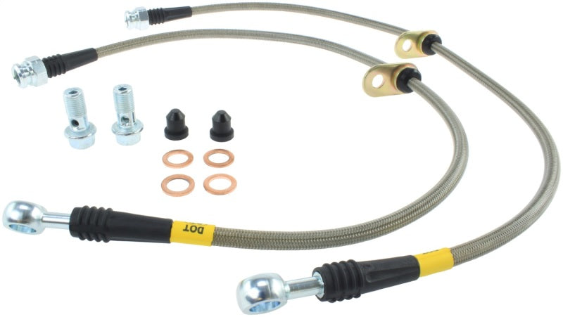 StopTech 06+ Civic Si Stainless Steel Front Brake Lines 950.40011