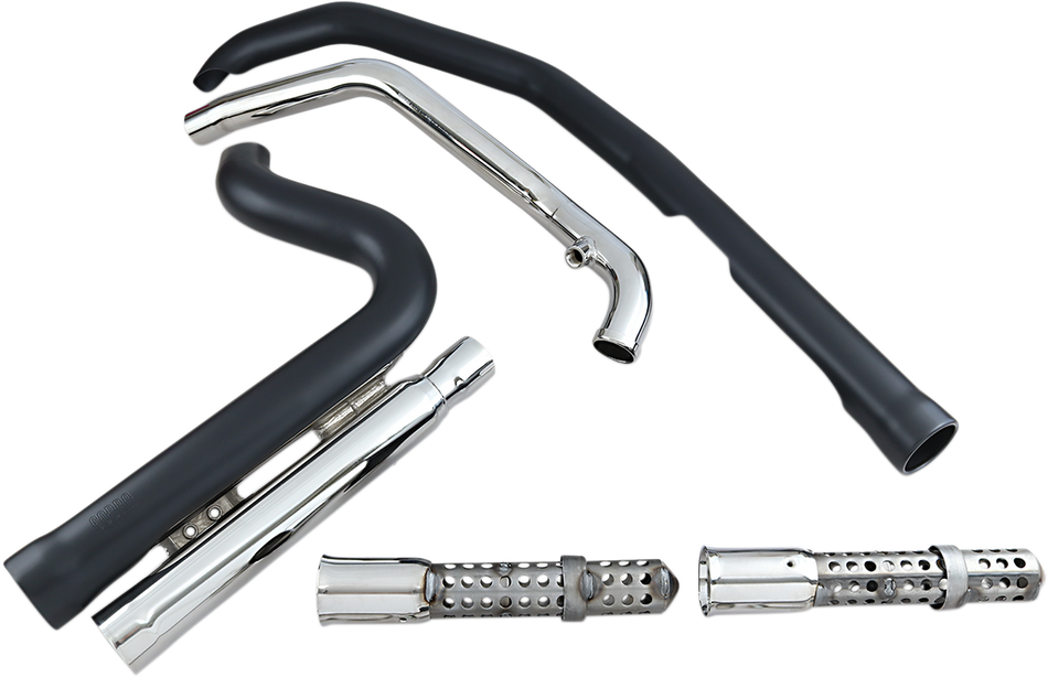 COBRA 909 Exhaust - Black - '07-'13 XL 6704B