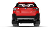 Rally Armor 20+ Subaru Outback UR Black Mud Flap w/ Red Logo MF66-UR-BLK/RD