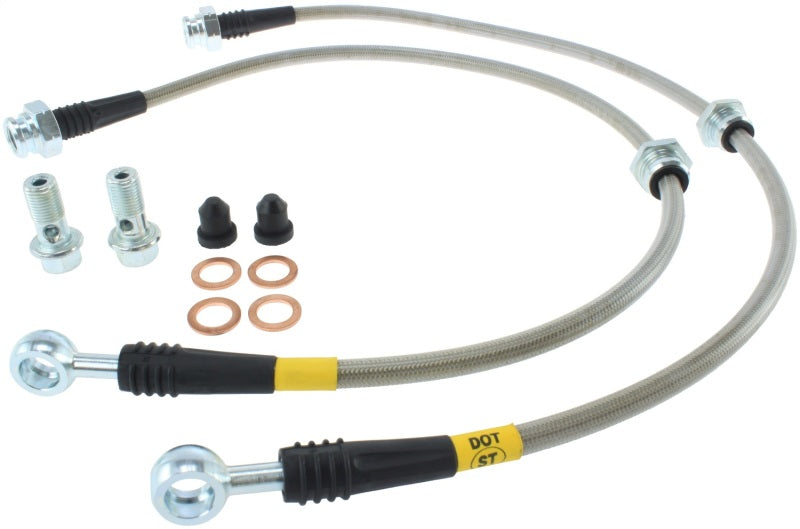 StopTech 00-06 Nissan Sentra SE-R Stainless Steel Rear Brake Lines 950.42505