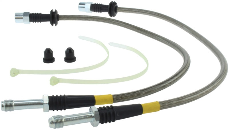 StopTech 94-98 VW Golf Front Stainless Steel Brake Line Kit 950.33011