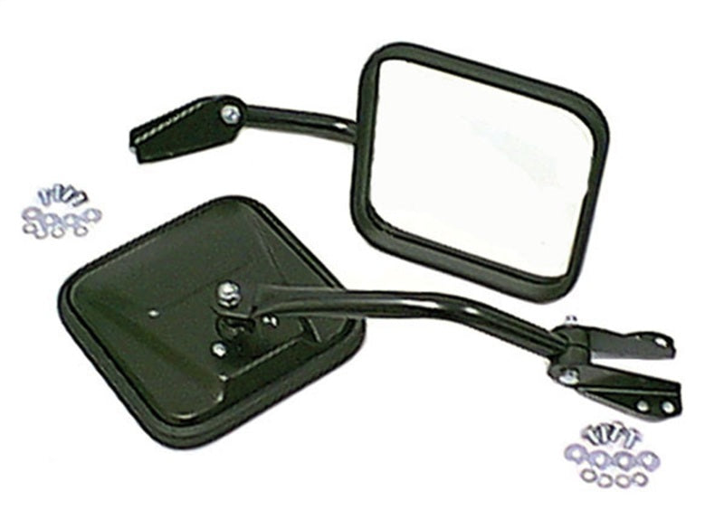 Omix Side Mirror Kit Black- 55-86 Jeep CJ Models 11001.02