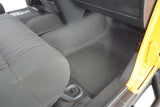 BedRug 07-16 Jeep JK Unlimited 4Dr Front 4pc BedTred Floor Kit (Incl Heat Shields) BTJK07F4