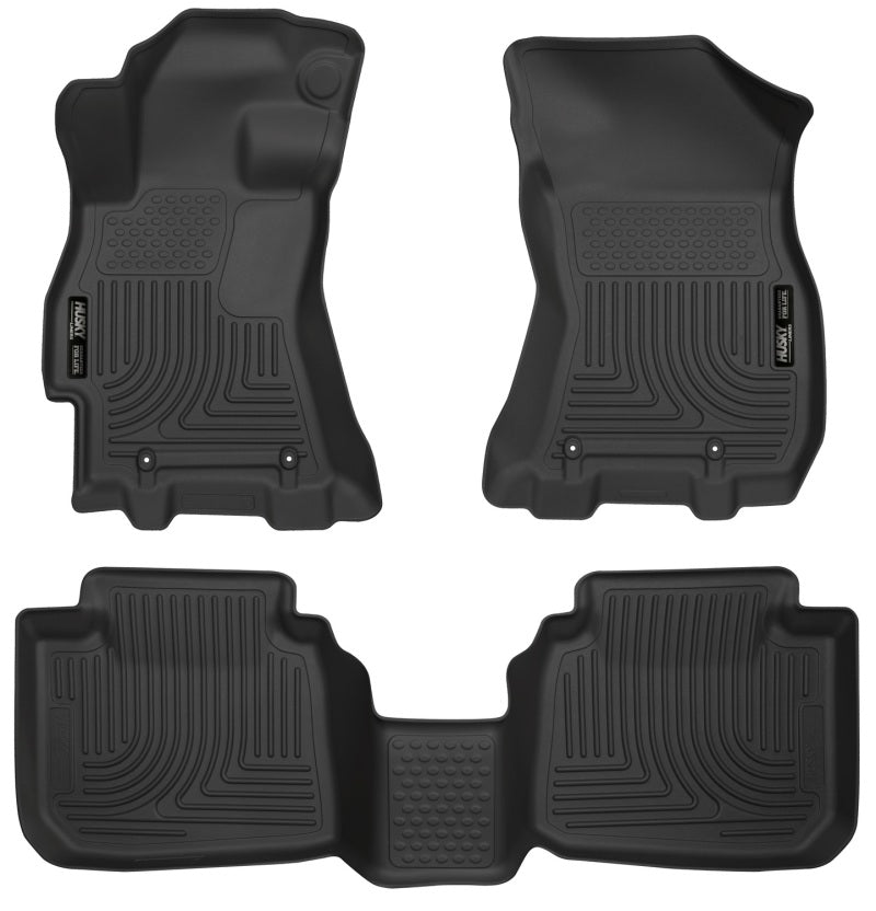 Husky Liners 2015 Subaru Legacy/Outback Weatherbeater Black Front & 2nd Seat Floor Liners 99671