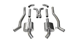 Corsa 10-15 Chevrolet Camaro SS 6.2L V8 Manual Xtreme 3in Cat-Back (No Tips Uses Factory Bezels) 14976