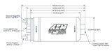 AEM 380LPH High Pressure Fuel Pump -6AN Female Out, -10AN Female In 50-1005