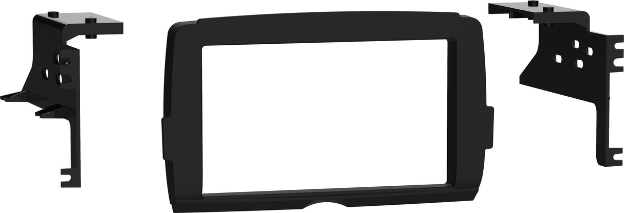 SADDLE TRAMP Double Din Radio Install Kit Flh 14-Up Flt 15-Up BC-HDR-K1