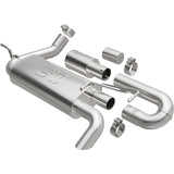 MagnaFlow 07-18 Jeep Wrangler JK Overland Series Axle-Back Exhaust System 19668