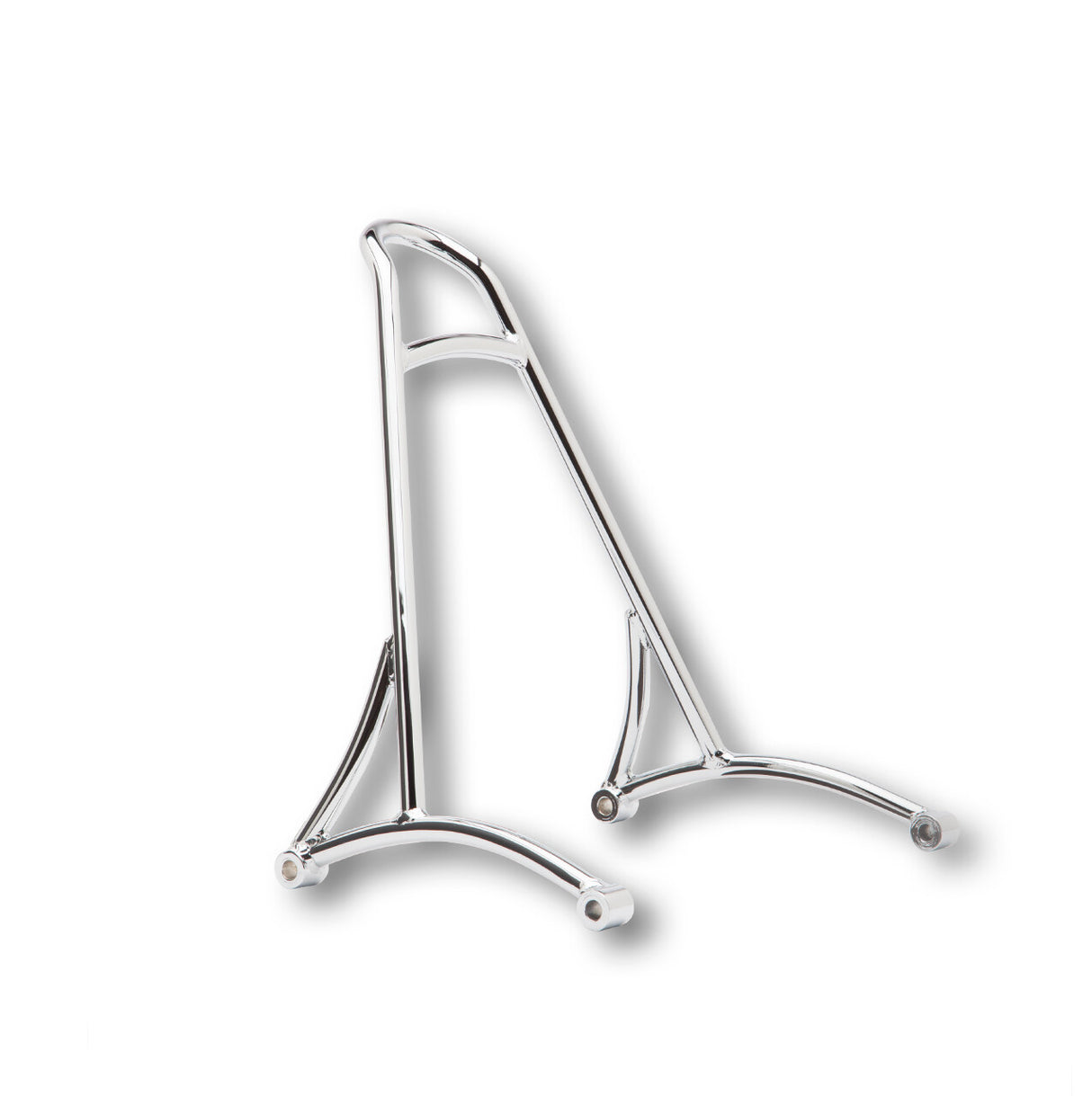 BURLY BRAND Short Sissy Bar Chrome Dyna 06-17 B13-1504C