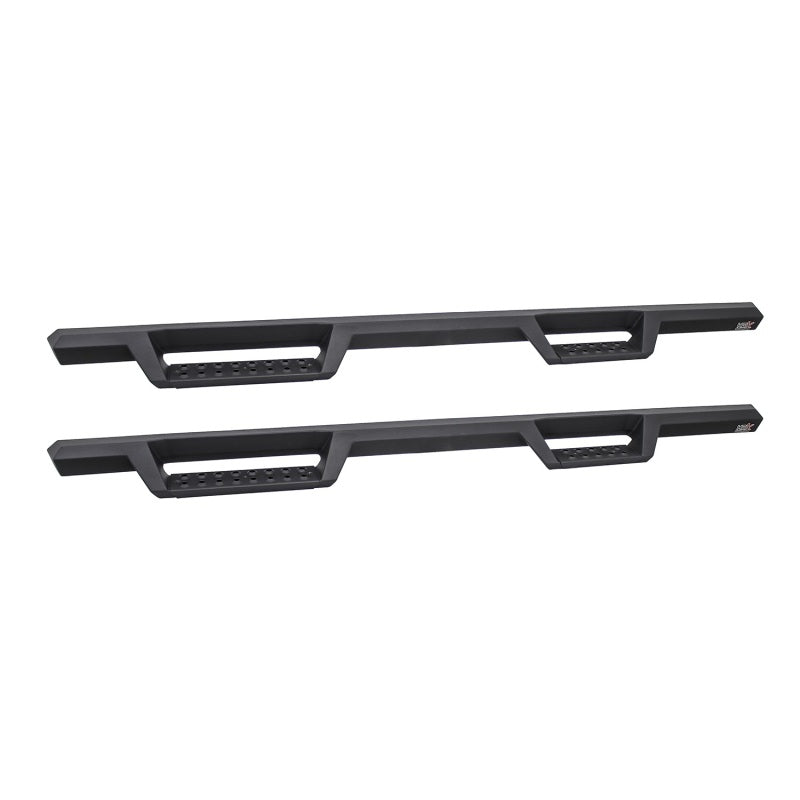 Westin/HDX 07-18 Chevy/GMC Silv/Sierra 15/25/3500 Crew Cab Drop Nerf Step Bars - Textured Black 56-13725