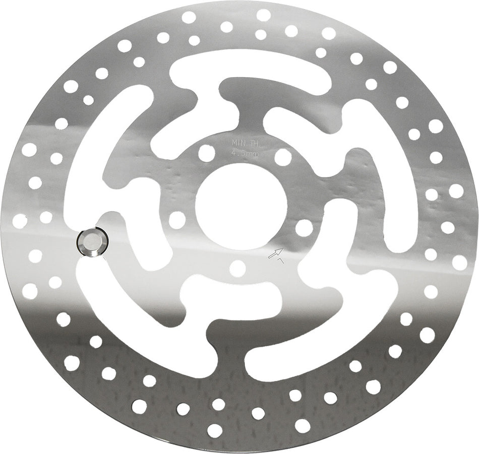 HARDDRIVE Oe Fr Left Rotor 11.8 Polished 11-057