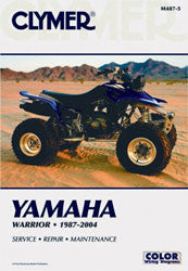 CLYMER Repair Manual Yam Yfm350 Warrior CM4875