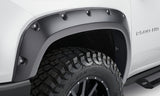 Bushwacker 2020 Chevrolet Silverado 3500/2500 HD Pocket Style Flares 4pc - Black 40982-02