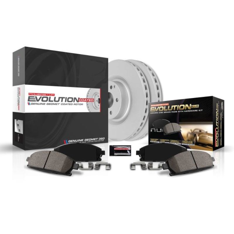 Power Stop 11-17 Lexus CT200h Rear Z17 Evolution Geomet Coated Brake Kit CRK5503