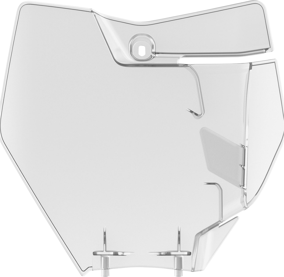 Placa de matrícula POLISPORT - Transparente - KTM 8664900004 