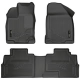 Husky Liners 07-13 Ford Edge / 07-13 Lincoln MKX Weatherbeater Black Front & 2nd Seat Floor Liners 99761