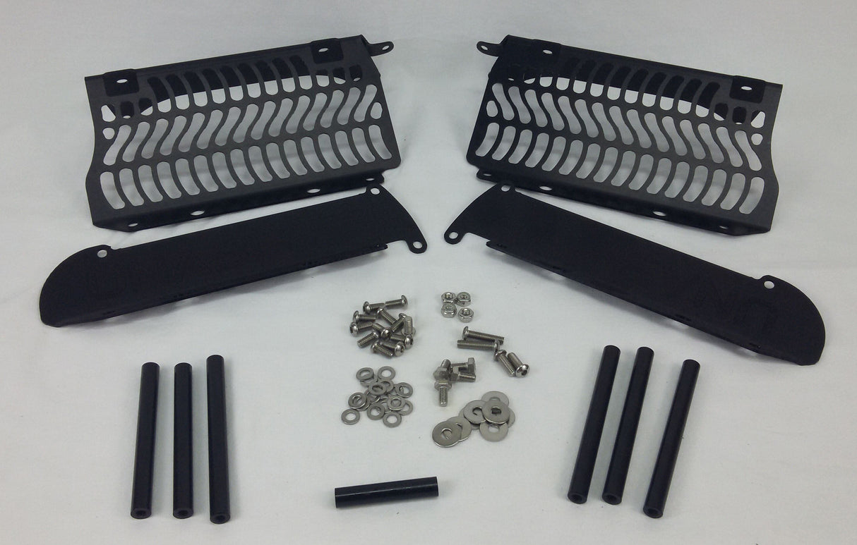 UNABIKER Radiator Guard (Black) YY250-K