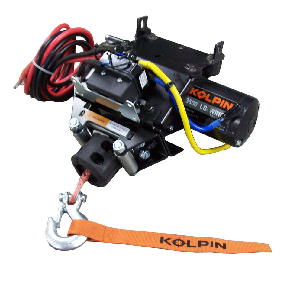 KOLPINQuick Mount Winch 3500 Synthetic Pol26-3025