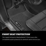 Husky Liners 10-12 Dodge Ram 2500/3500 Mega Cab WeatherBeater Combo Black Floor Liners 99041