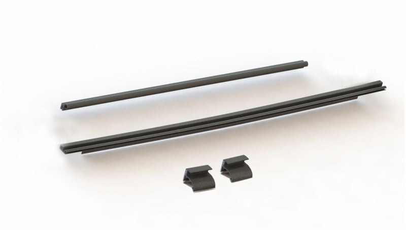 Rampage 2007-2018 Jeep Wrangler(JK) Tailgate Tonneau Bar Kit - Black 87135