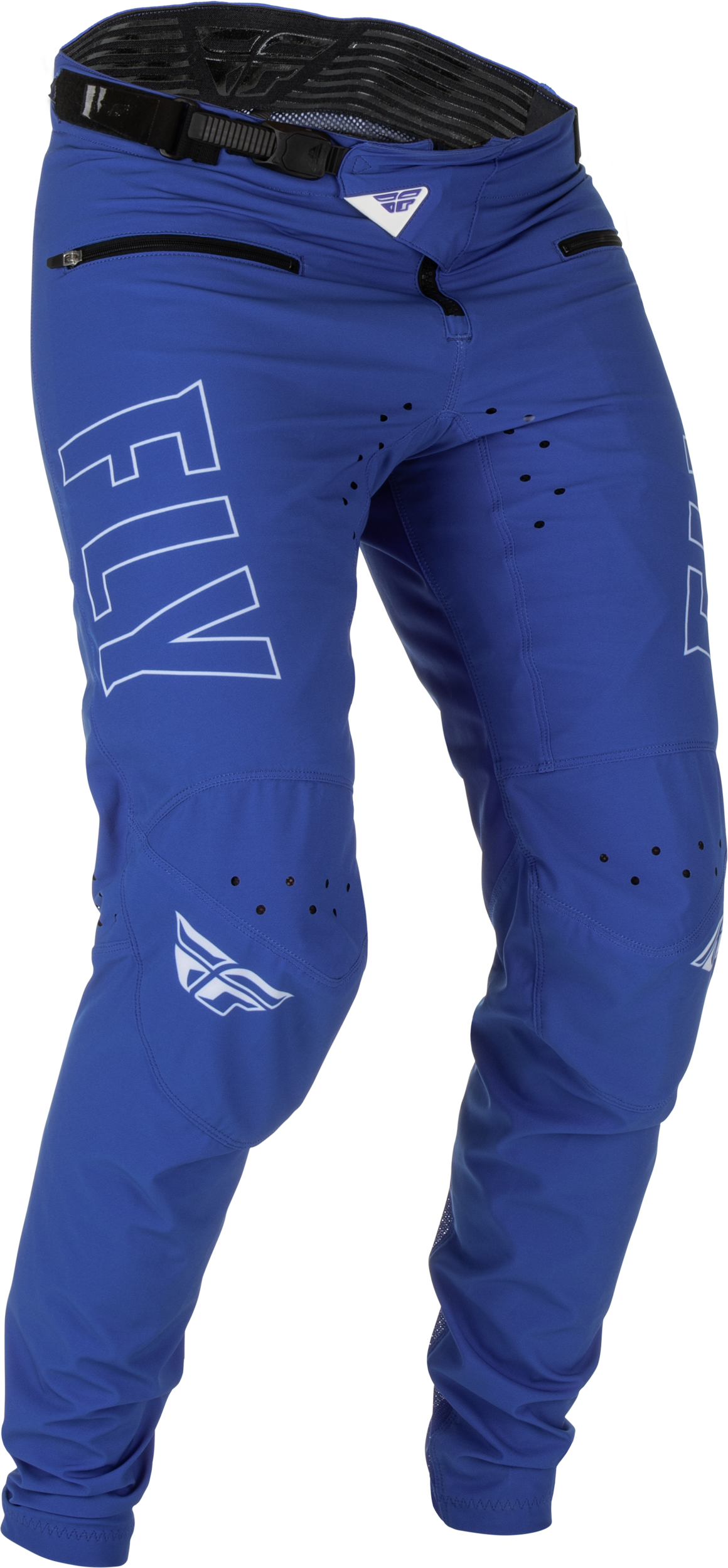 FLY RACING Radium Bicycle Pants Blue/White Sz 36 375-04136