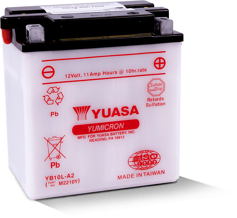 Yuasa YB10L-A2 Yumicron 12 Volt Battery YUAM2210Y