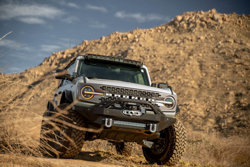 DV8 Offroad 2021 Ford Bronco A Pillar Dual Light Pod Drop Mounts LBBR-08