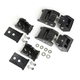Rugged Ridge 97-06 Jeep Wrangler TJ Textured Black Hood Catches 11210.18