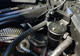 J&L 20-23 Chevrolet Corvette 6.2L LT2 Targa Top Passenger Side Oil Separator 3.0 - Black Anodize 3088P-B