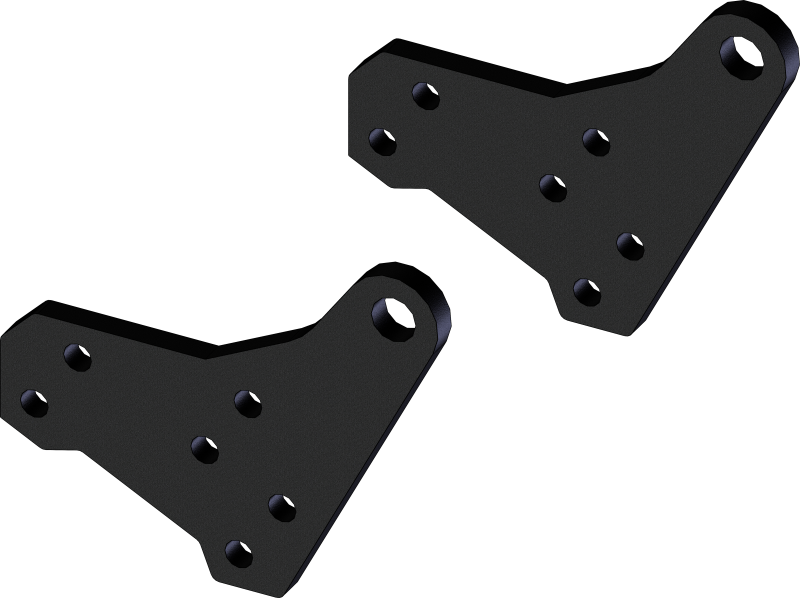 KFI Pro 2.0 Push Tube +2 in. Leveling Kit 106322
