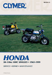 CLYMER Repair Manual Hon 50-100cc CM31013