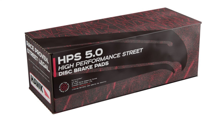 Hawk HPS 5.0 AP Racing w/ 0.654 Thickness Performance Street Brake Pads KHB110B.654