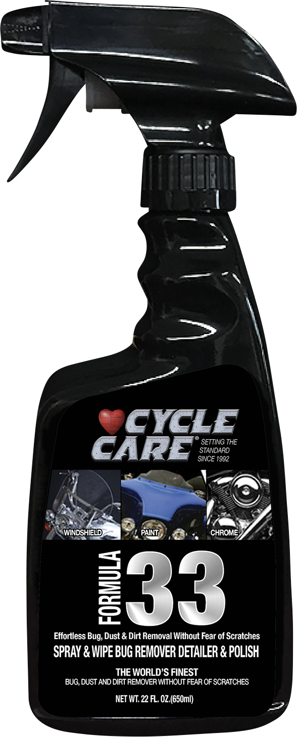 CYCLE CARE FORMULAS Formula 33 Detailer & Bug Remover - 22 U.S. fl oz. 33022
