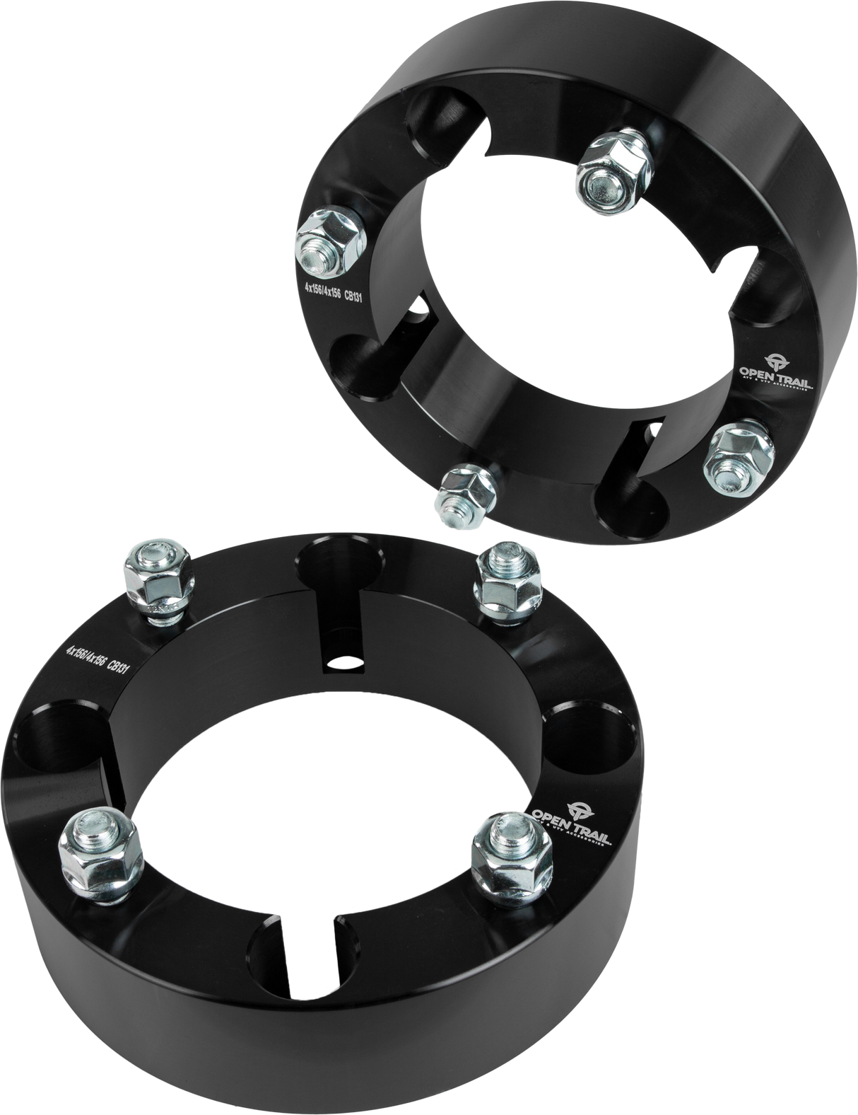 OPEN TRAILWheel Spacer 2" 4/156 Stud: 12mm X 1.5mmAC-06661-8BK
