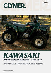 CLYMER Repair Manual Kaw Klf220/250 CM4653