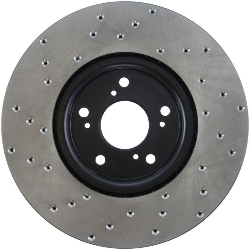 StopTech 04-08 Acura TL/TL-S Brembo Drilled Left Front Rotor 128.40062L