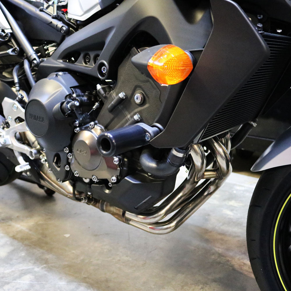 SHOGUN Frame Sliders Black No Cut Yam 750-6429