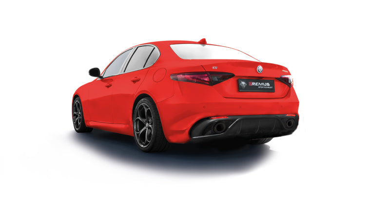 Remus Alfa Romeo Giulia Veloce Q4 AWD Type952 10/2016 2.0L Turbo Multiair 206 kw Axle Back 025017 1500