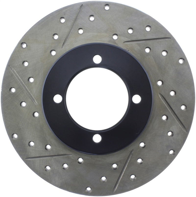 StopTech Slotted & Drilled Sport Brake Rotor 127.42004R